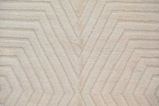 Tapis marocain minimaliste Beni Ourain 3X2