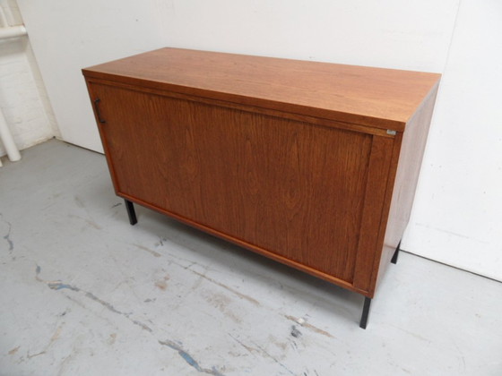 Image 1 of Vintage Filing Cabinet With Shutter