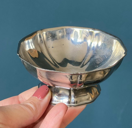 Image 1 of Set of 6 vintage butterfly dessert cups