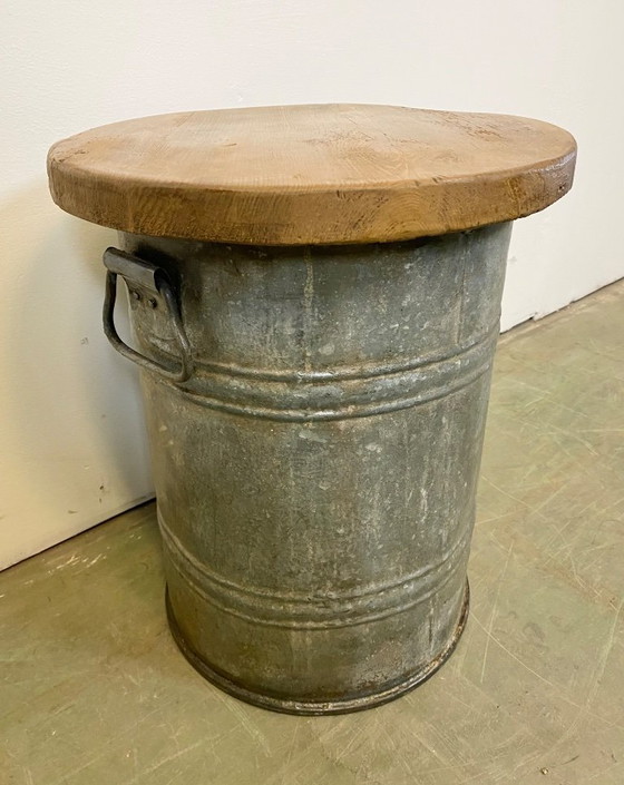 Image 1 of Vintage Industrial Stool, 1960s