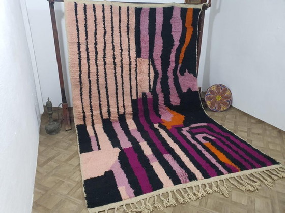 Image 1 of Tapis berbère en laine authentique 300cmx150cm