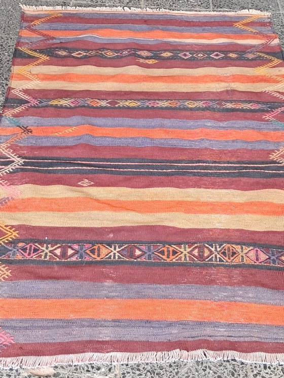 Image 1 of Kilim turco tejido a mano 161x98cm