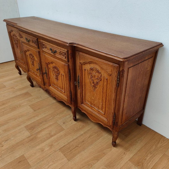 Country Vintage Louis XV Sideboard Wall Cabinet Buffet Cabinet 505 – Wood (photo 6 of 18)