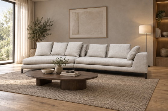 NEU Minotti Hamilton Island Ecru + GARANTIE, Ecksofas, Andere, Beige, Design (Foto 2 von 11)