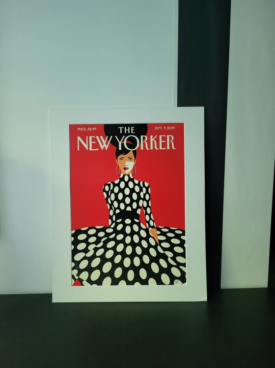 Image 1 of Bellissima stampa incorniciata di Malika Favre pubblicata sul New Yorker.