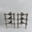 6 candelabri BMF Nagel, classici del design degli anni '70, era spaziale