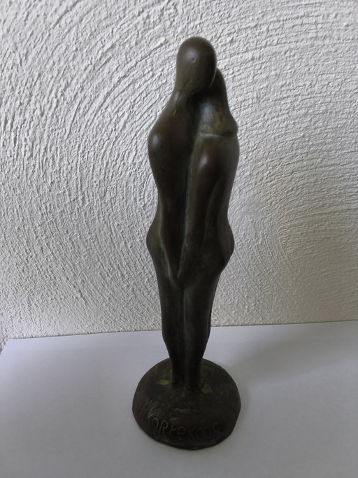 Étreinte Intime – beeldhouwkunst, Bronze