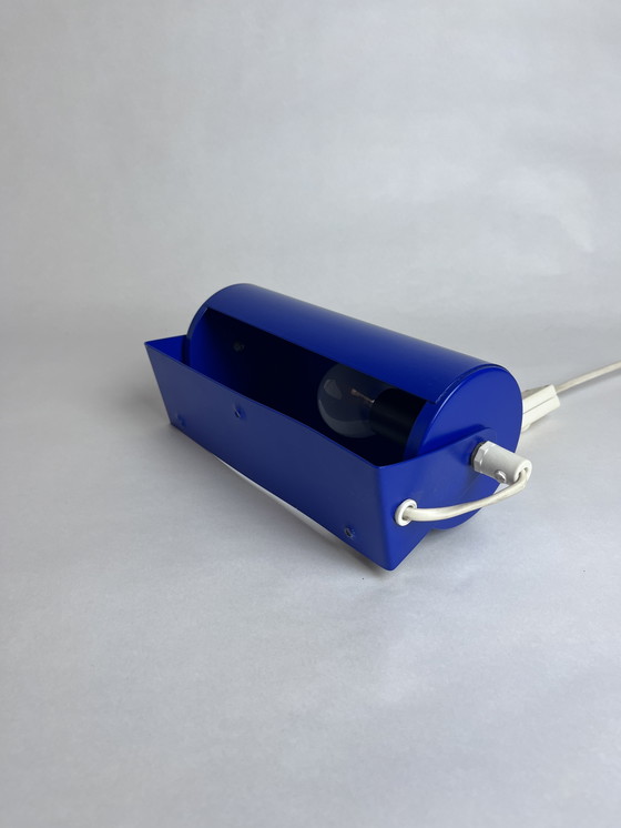 Image 1 of Vintage IKEA classic LOD wall lamp - model V413 Navy Blue