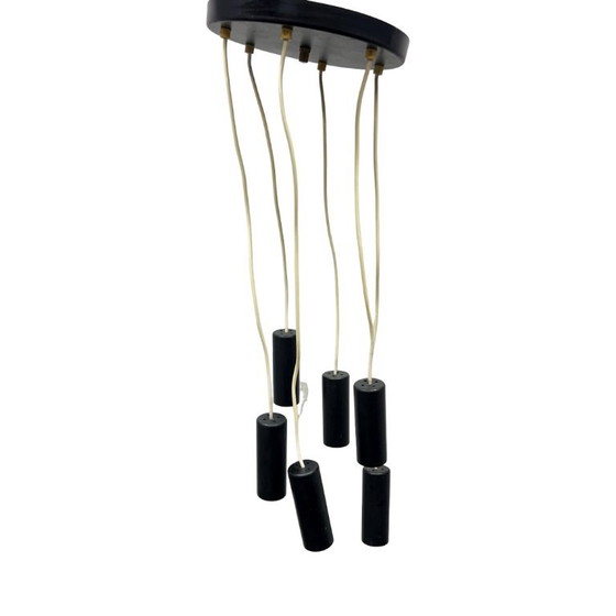 Lampada a sospensione Elektroinstala Jílové Cascade (modello 68816/1) – Cecoslovacchia vintage, anni '70. (photo 14 of 14)