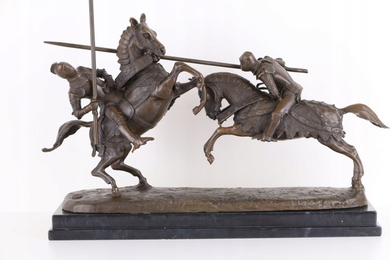 Image 1 of Statua in bronzo della morte del Duca di Clarence