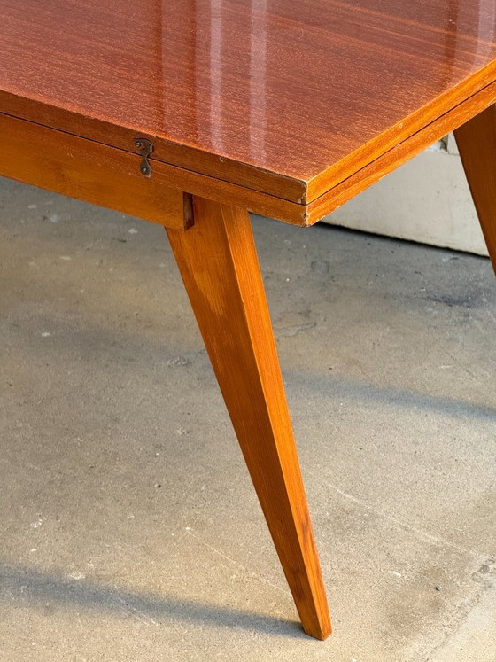 Mesa Magic Revelation Albert DUCROT, años 50 – Mesas de comedor, Madera (photo 9 of 13)
