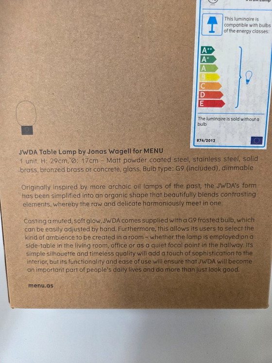 Image 1 of JWDA Table lamp (new) by Jonas Wagell for Audo Copenhagen