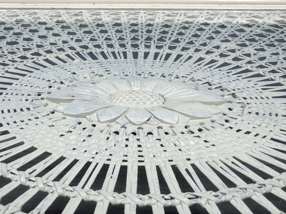 Image 1 of Chippendale serving trolley with webbing top