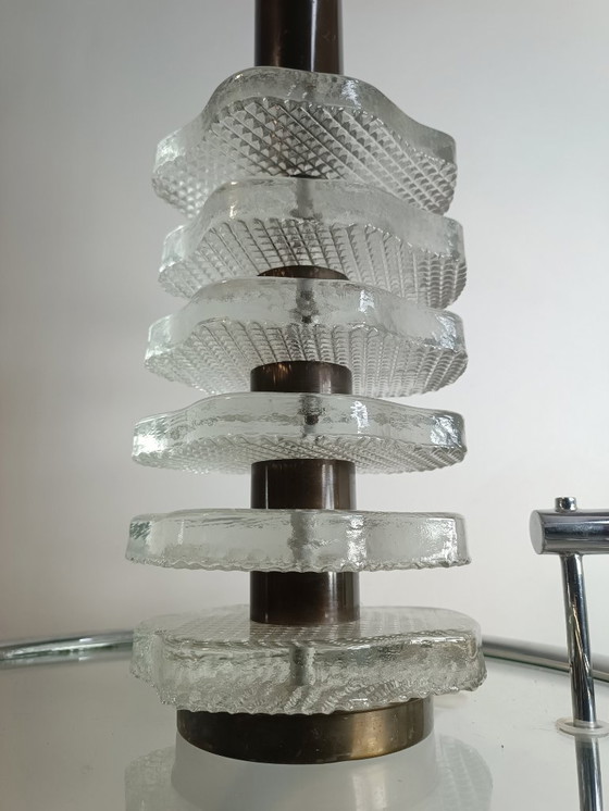 Image 1 of Lampe de table par Carl Fagerlund pour Orrefors 1970s