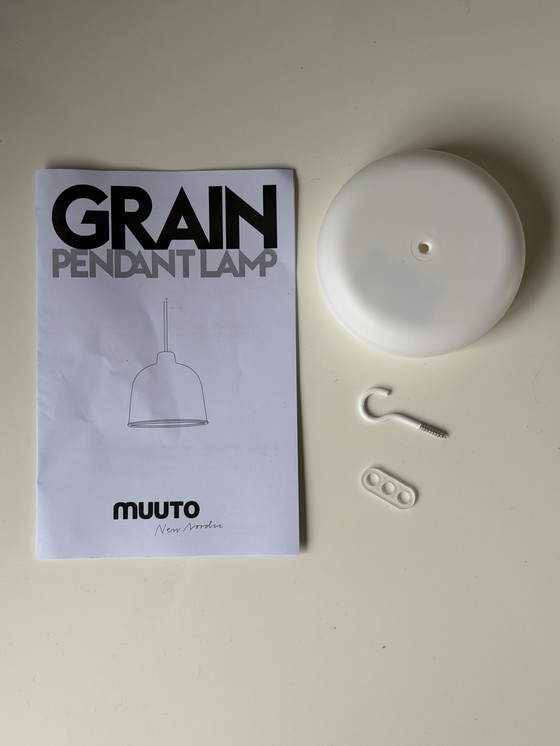 Image 1 of Lampada a sospensione Muuto Grain - Rosso polvere