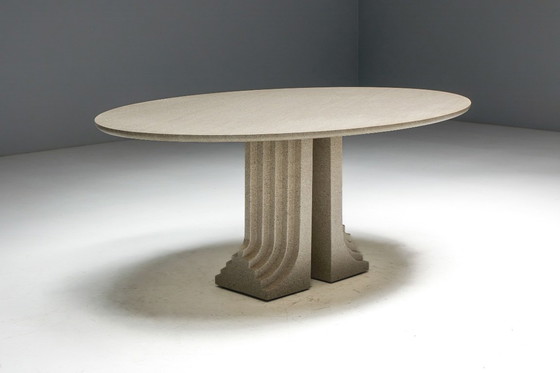 Image 1 of Samo Dining Table by Carlo Scarpa for Simon Gavina, Italy, 1971