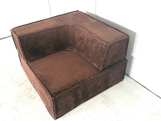 Cor Trio Team Form Sofa Armchair Design Module – Textile, Velvet, Vintage (photo 3 of 7)