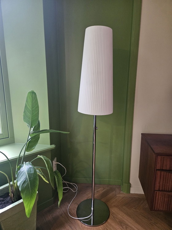 Ikea 365+ Lunta, Vloerlampen, Textiel, Chroom, Zilver (foto 3 van 7)
