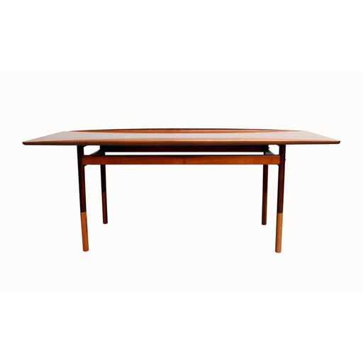 Tavolino da caffè vintage in palissandro di Grete Jalk per Poul Jeppesen, 1960