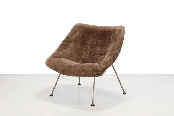 Fauteuil Artifort Oyster modèle F157 par Pierre Paulin, 1950 – Velvet, Design (photo 4 of 14)