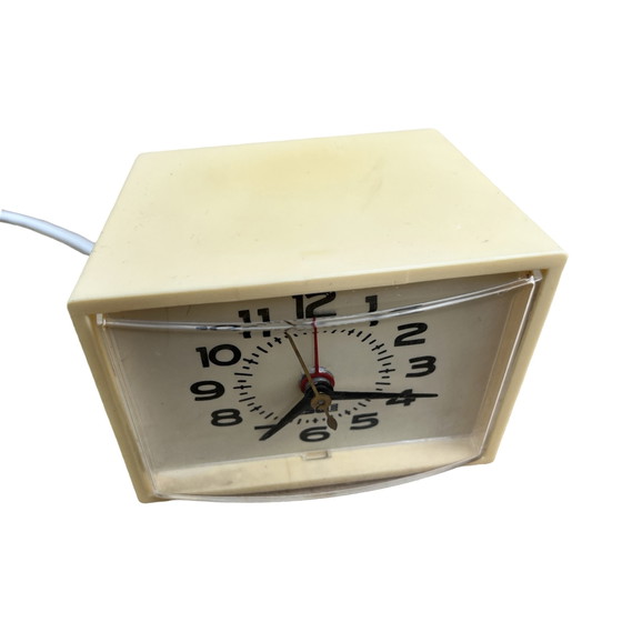 Image 1 of Modernist electric alarm clock ESGE, Germany, 1970s.