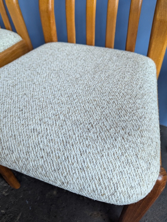 Image 1 of Set aus 5 Dyrlund Teak-Esszimmerstühlen, Dänemark