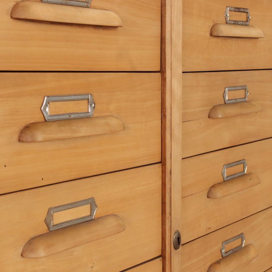 classeur des années 1950 – Meubles de rangement pour bureau, Wood (photo 7 of 9)
