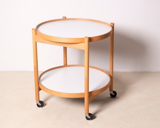 Image 1 of Table à plateau pliante Hans Bølling modèle 50 par Brdr. Krüger au Danemark