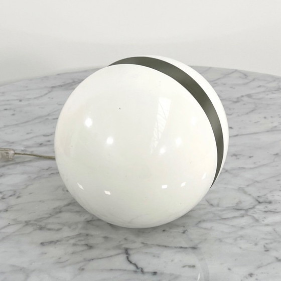 Image 1 of Lampe de table White Sphera d'Andrea Modica pour Lumess, années 1970
