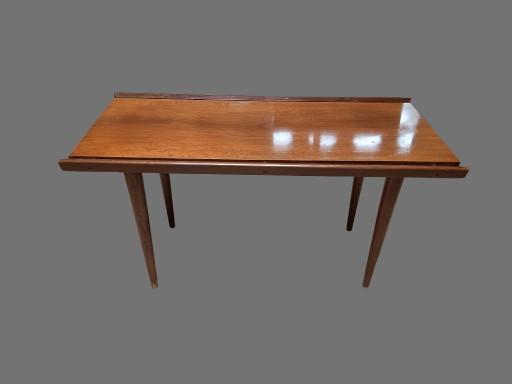 Table basse vintage en teck Mid-Century – Années 60 – salontafels, Wood
