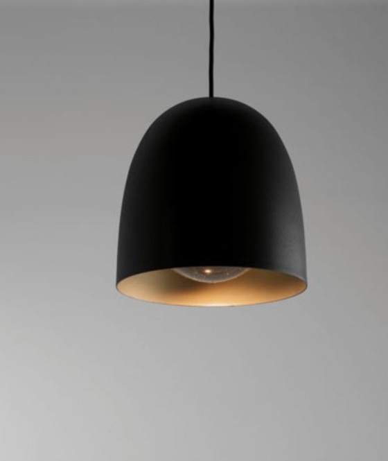 Image 1 of 2x B.Lux / B-Lux Speers s1 zwarte minimalistische hanglampen 