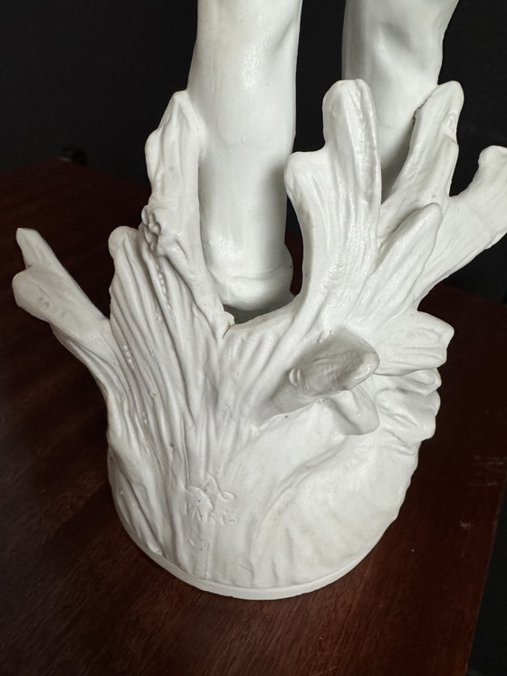 Image 1 of Antique Moreau biscuit porcelain statue