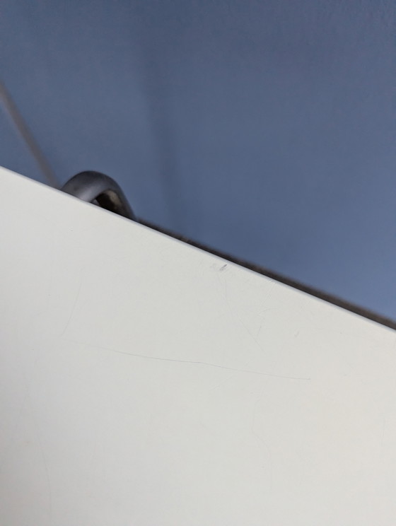 Vintage IKEA RIAN bijzettafel/ bedside table – Chrome, Wood (photo 6 of 10)