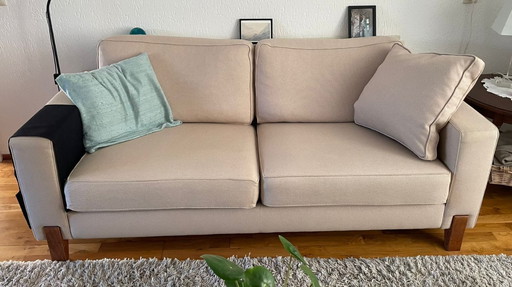Hans Kaufeld Sofa, Armchair and Hocker HK 2005 Reno