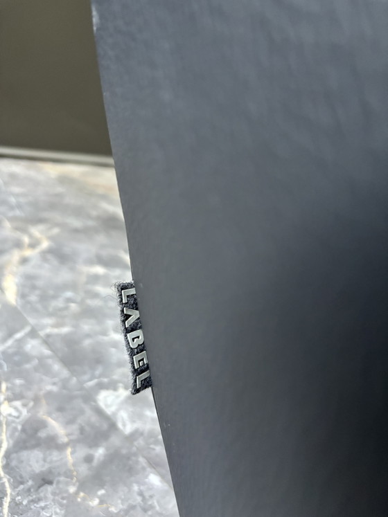 Stunning Luna Label Gerard van de Berg Armchair – Label Van den Berg, Leather, Wood (photo 3 of 6)