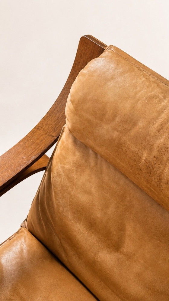 Image 1 of Woodline-Sofa, Marco Zanuso für Arflex, 1962
