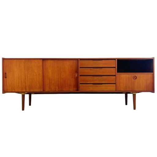 Vintage mid-century Danish design lowboard cabinet 1960's