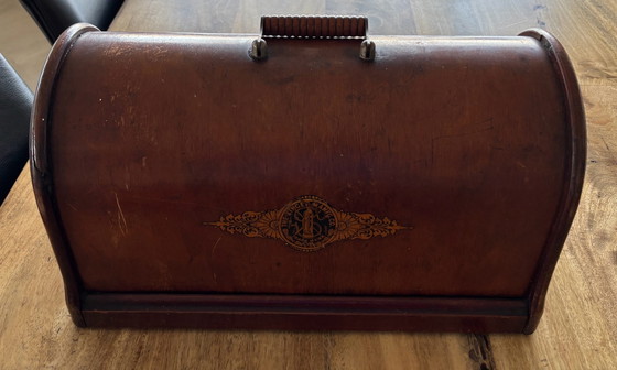 Singer 128K originale del 1920 – Clydebank, Scozia – Oggetti decorativi, Legno, Metallo (photo 13 of 15)