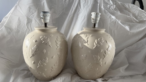 2 Laura ashley table lamps