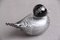 Anatre italiane con effetto nero e argento in vetro di Murano, anni '70, set da 2 – Sculture, Glass (photo 9 of 14)