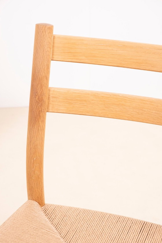 6x Hans J. Wegner CH47 en Chêne Savonné, 1975 – Carl Hansen & Søn, Chaises de salle à manger, Bois, Vintage (photo 11 of 13)