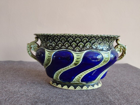 Image 1 of Gustave de Bruyn vases and bowl