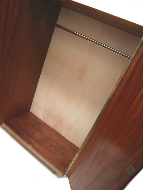 Image 1 of Vintage 3-door wardrobe / linen cupboard from the 60s / 70s