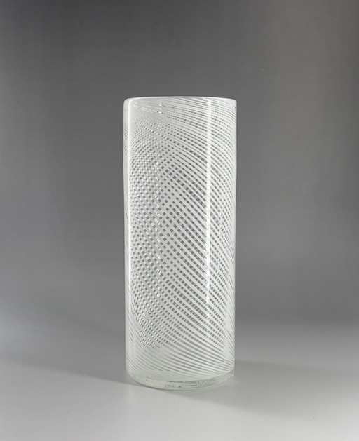 Mezza Filigrana ( ?), Murano ( ?) Vase en verre