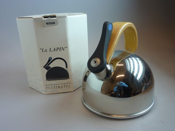 Image 1 of "Le Lapin" Whistling Kettle. Iconic design by Nikolai Carels.