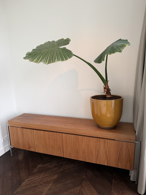 Design Sideboard / Lowboard Teak & Aluminum
