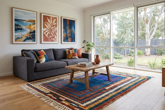 Image 1 of Tappeto tradizionale marocchino – Perfetto per l'arredamento di casa 250 cm x 150 cm