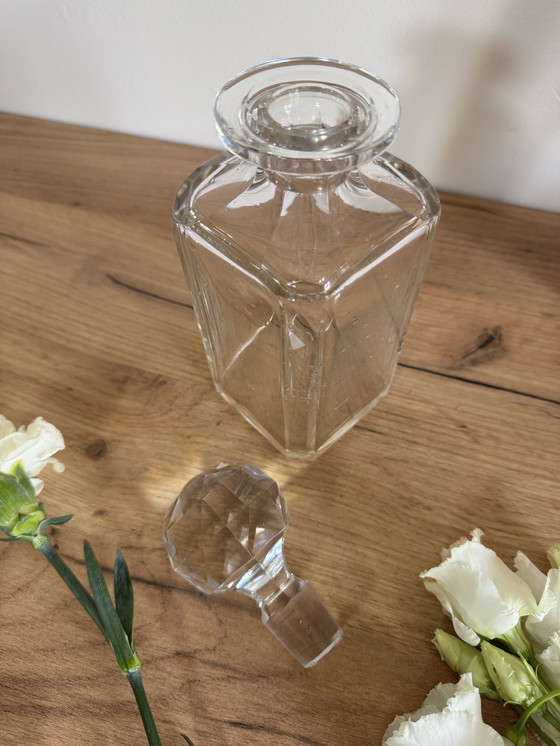 Image 1 of Carafe vintage transparente 