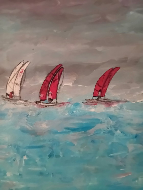 Image 1 of Pittura moderna a vela