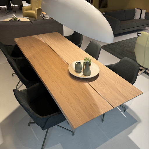 Mobitec Japura dining table - 240x100 with Lotus dining chair (set of 6)